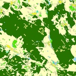 LandUse  lesy 2015 Zdroj: TZ Lesensky.cz