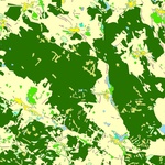 LandUse  lesy 2017 Zdroj: TZ Lesensky.cz