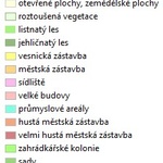 Legenda LandUse  Zdroj: TZ Lesensky.cz