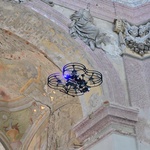 Robotické drony mapují památkové objekty Foto: ČVUT Praha 