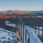 Místo jedné velké rozhledny v Krkonoších architekti navrhli čtyři malé Foto: OBA creators