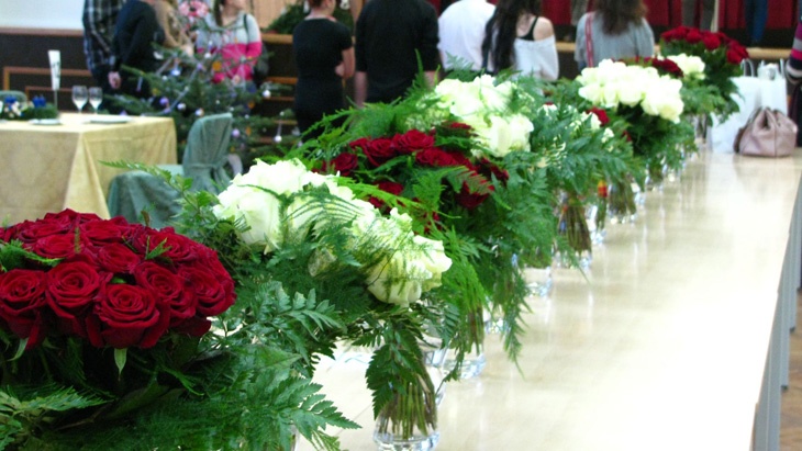 O nejlepší vánoční výzdobu soutěžili mladí floristé na Jarově