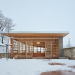 Altán městské knihovny ve Vamberku Foto: Obec architektů (OA), organizátor soutěže