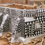 Tiebele village of the Kassena people in Burkina Faso. Foto Alexander Leisser