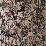 Enchanted wood. Autor Jackson Pollock