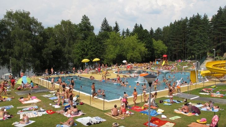 Koupaliště u Luhačovické přehrady se budovalo s dotací EU, foto: dotaceeu.cz Koupaliště u Luhačovické přehrady se budovalo s dotací EU, foto: dotaceeu.cz