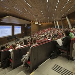 Architektura univerzitního kampusu ve Vídni. Moderní technologie a otevřená mysl i prostor Foto: Wirtschaftsuniversität Wien