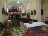 Vytápění v Kostele  sv. Gotharda v Bouzově