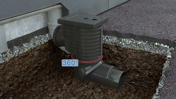 Propracované lapače střešních splavenin s kloubovým připojením odpadu HL600N a HL600NHO, zdroj HL Hutterer & Lechner GmbH Propracované lapače střešních splavenin s kloubovým připojením odpadu HL600N a HL600NHO, zdroj HL Hutterer & Lechner GmbH