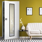 Bezfalcové dveře Clara Quatro Linea black Zdroj: DOORNITE s.r.o.