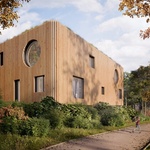 Mateřská škola Ibsenka Brno, vítěz veřejného hlasování v kategorii Dřevěné budovy - návrhy, foto Dřevěná stavba roku 