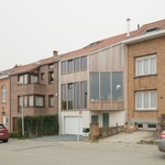 Ekologický a úsporný řadový rodinný dům ze dřeva Foto: Stijn Bollaert