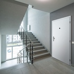 Dveře Doornite Lume Extra s povrchem laminát HPL Bílá Egger W980 s protipožární úpravou Zdroj: DOORNITE