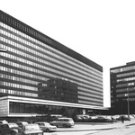 Budova PZO Chemapol v době svého dokončení Zdroj: Soukromý archiv Zdenky Novákové