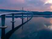 Osvětlení pro nový most Pelješac v Chorvatsku, foto ZG Lighting Czech Republic Osvětlení pro nový most Pelješac v Chorvatsku, foto ZG Lighting Czech Republic
