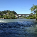 Dálniční most přes řeknu Willamette Eugene zdroj: ČKAIT