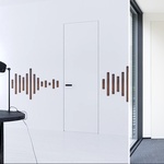 Dveře Dorsis Fortius Akustik dokážou eliminovat běžný hluk Zdroj: Dorsis
