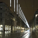 Největší sváteční časomíra na světě. Světla pro curyšskou třídu spoluvytvářel počítač Foto: Roman Keller