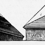 Obr. 2 Tvar střech uvedené v publikaci „J. P. Jöndlovo Poučení o stavitelství pozemním“ z roku 1865 (Niklas – Šanda 1865, 161). 