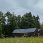 Dřevěná novostavba rodinného domu v Rybí počítá s výminkem pro prarodiče Foto: Václav Novák