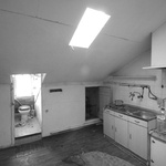 Zázrak v malém podkrovním bytě. Proměna si vyžádala i rekonstrukci střechy Foto: Alexander Bogorodskiy