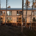 Rodinný dům ze dřeva se zříká neudržitelných stavebních materiálů Foto: Erik Levander
