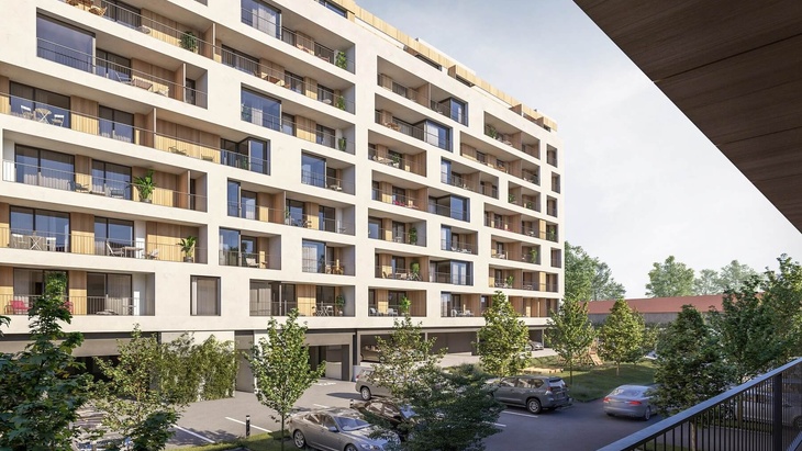 Ponavia rezidence - nový rezidenční projekt v brněnské městské části Královo Pole, foto Trikaya Ponavia rezidence - nový rezidenční projekt v brněnské městské části Královo Pole, foto Trikaya