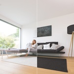 Široká nabídka designových ventilů a mřížek Zehnder podpoří estetickou stránku interiéru. Talířový ventil Zehnder Luna umožňuje tiché proudění vzduchu bez průvanu. Zdroj: Zehnder