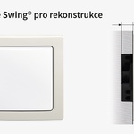 Swing® L, bílá/šedá  Zdroj: ABB