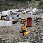 Demonstrační veletrh stavebních a těžebních strojů v Brně, foto Těžební unie
