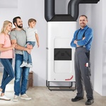 S klimatickým modulem Zehnder ComfoClime si můžete přizpůsobit vnitřní klima v závislosti na venkovních podmínkách a užívat si tak komfortního vzduchu s ideální vlhkostí po celý rok. Zdroj: Zehnder.