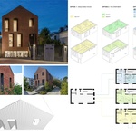 Úzký pozemek nebyl problém, ale příležitost. Vznikl dům, jehož předností je kompaktnost a flexibilita. Sbírá architektonická ocenění. Zdroj: BXB studio Bogusław Barnaś.