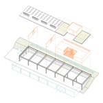 Axonometrie. Zdroj: STUDIO PROGRES architekti s.r.o.