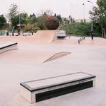 Různé prvky skateparku. Foto: Jiří Kotal.