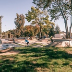 Průhled skateparkem. Foto: Jiří Kotal.
