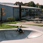 Různé prvky skateparku. Foto: Jiří Kotal.
