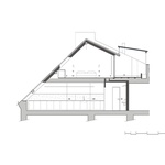 Řez podélný 02. Zdroj: STUDIO KOMON ARCHITEKTI