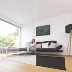 Větrací ventil LUNA optimalizuje proudění vzduchu. Je k dostání v bílém a černém provedení. Zdroj: Zehnder Group Czech Republic s.r.o.