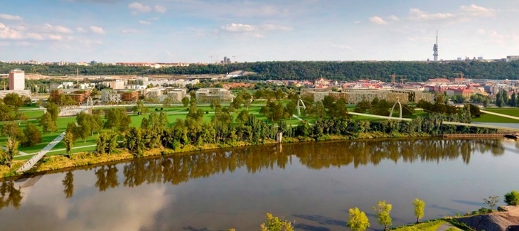 Kde vzniká Rohan City, foto www.sekyragroup.cz Kde vzniká Rohan City, foto www.sekyragroup.cz
