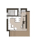Půdorys 1.NP. Zdroj: STUDIO ARCHICRAFT 