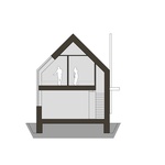 Řez příčný. Zdroj: STUDIO ARCHICRAFT