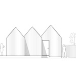 Dům jako tři psí boudy. Poskytuje ale skvělé bydlení se skandinávským minimalismem a výhledy na moře. Zdroj: Jesper Kusk Arkitekter
