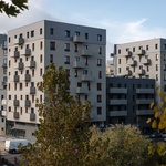 Titul Stavba roku 2023 Rezidence Rosa Liberec budovy. Foto: Nadace ABF