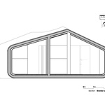 Rekreační chaty zasazené do přírodní scenérie pozvedají celý region. Zdroj: FCC Arquitectura