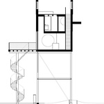 Ubytování jako v ptačí budce. Chata na nožičkách vás přenese do korun stromů. Zdroj: NAMO Architecture, i29 architects