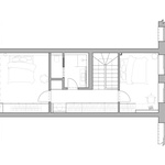 Půdorys bytu 2.NP. Zdroj: STUDIO Karnet architekti