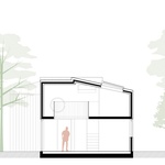 Minimální vila. Skvělá vídeňská práce na pětatřiceti metrech čtverečních. Zdroj: Clemens Kirsch Architektur