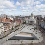 Old market square Nottingham. Zdroj: Česká komora architektů