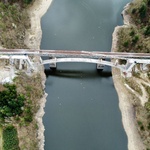 Most přes orlickou přehradu má duši. Stavbaři ukázali vnitřek největšího železobetonového oblouku v ČR, foto Metrostav