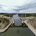 Most přes orlickou přehradu má duši. Stavbaři ukázali vnitřek největšího železobetonového oblouku v ČR, foto Metrostav